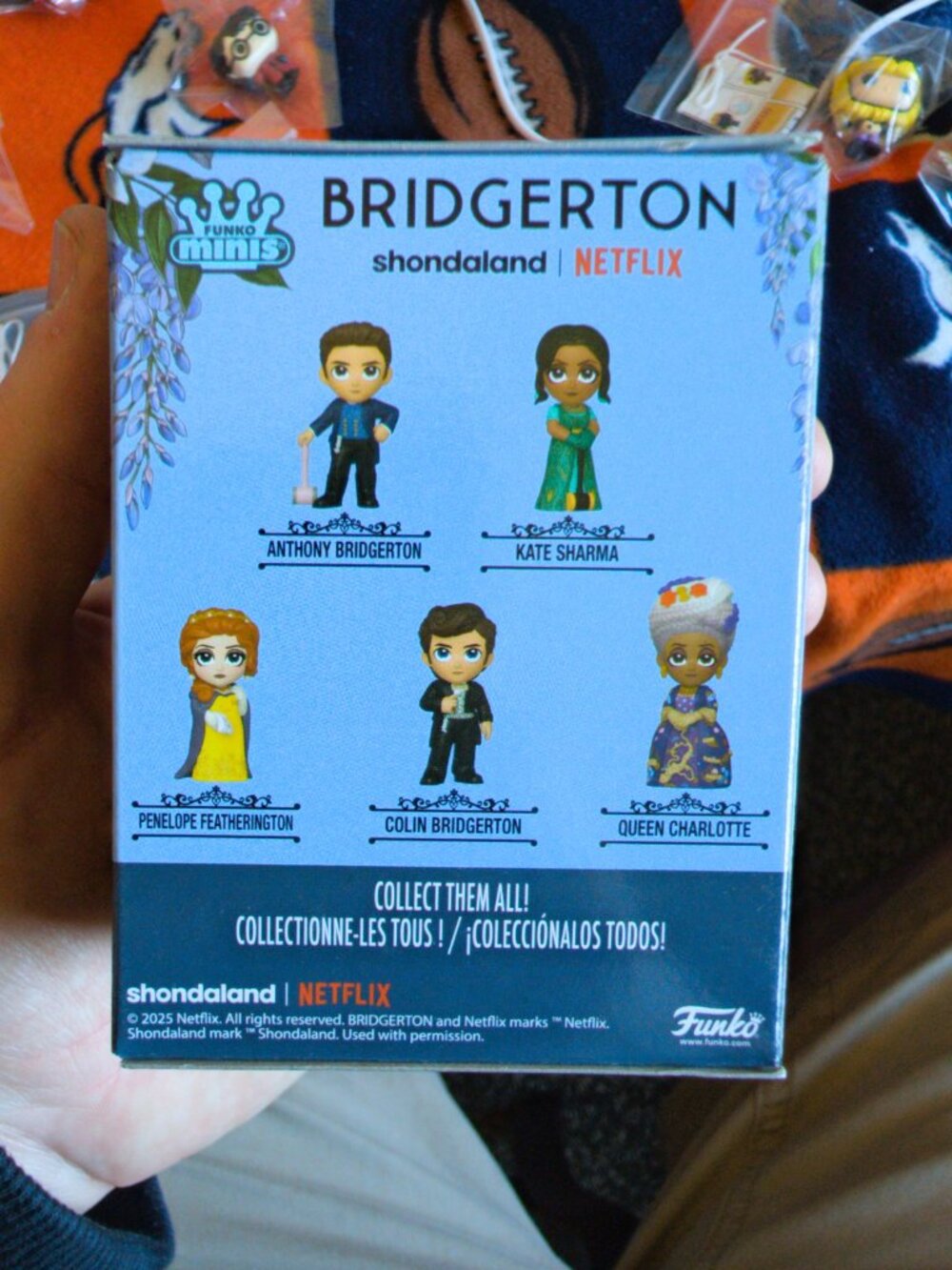 Funko Minis Bridgerton FULL SET - Colin Anthony Kate Penelope Queen Charlotte - Picture 4 of 5